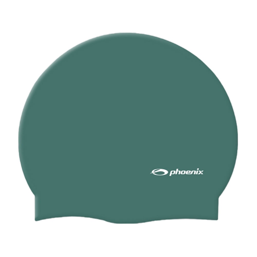 피닉스 실리콘 로고 수모(솔리드형) 그린 [PSC-02] 수영모자 수영모 수영캡 수영용품 
